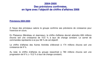 2005-01-27 Prévisions reunion analystes.pdf