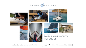 180710 BENETEAU Presentation 9 month revenues 2017-18