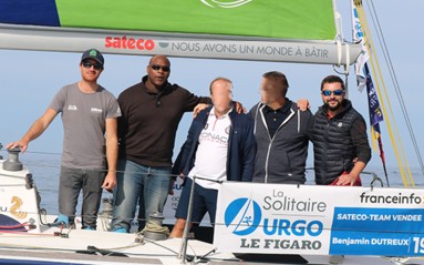 Farewell Sail Solitaire URGO Le Figaro - Team Vendee Formation - Benjamin Dutreux