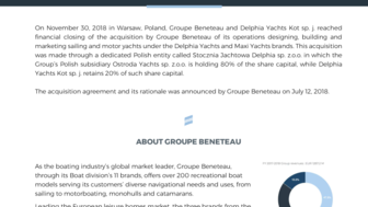 181203 BENETEAU Delphia Yachts acquisition EN.pdf