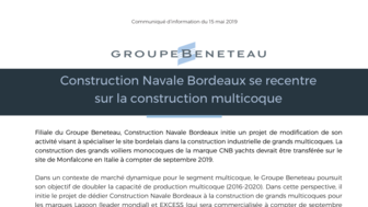 190515 BENETEAU ConstructionNavaleBordeaux_production multicoque