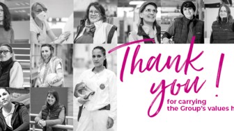 "Thank you to the 2,392 women of the Groupe Beneteau for carrying the values of our company high" Mrs Annette Roux