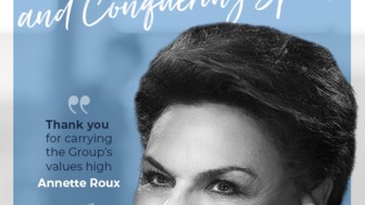 Transmission and Conquering Spirit: Mrs Annette Roux