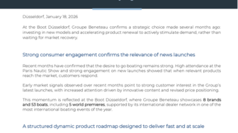 Groupe Beneteau accelerates product launches to stimulate demand, with strong signals across key segments.pdf