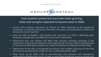 260318 PR GROUPE BENETEAU FY 2025