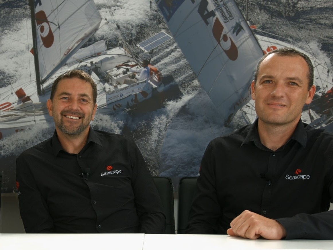 Portray Seascape founders: Kristian Hajnsek and Andraz Mihelin
