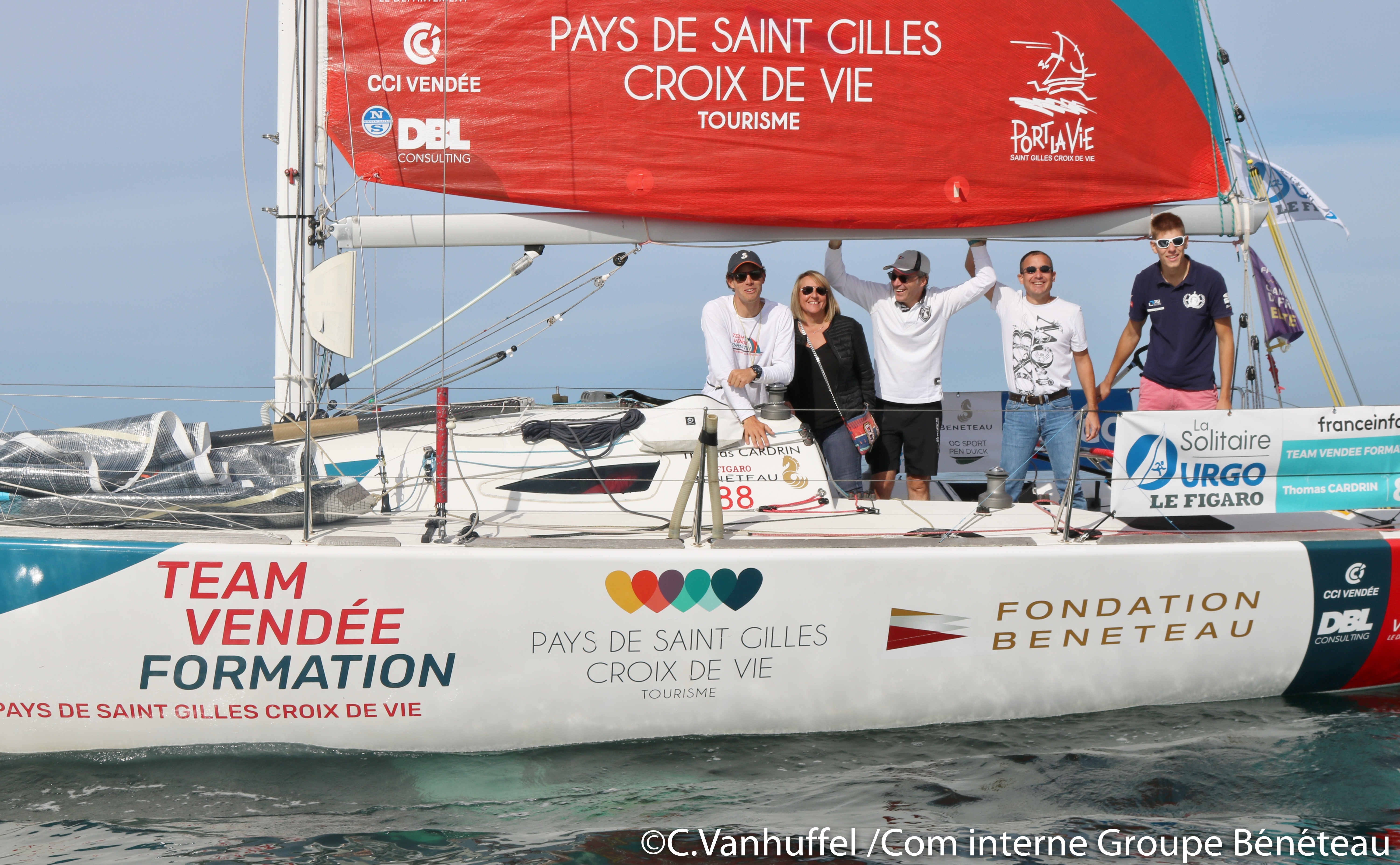 Farewell Sail Solitaire URGO Le Figaro - Team Vendee Formation - Thomas Cardrin
