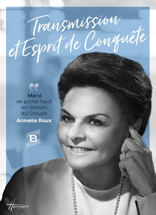 Transmission et Esprit de conquête : Mme Annette Roux