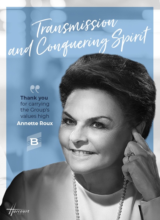 Transmission and Conquering Spirit: Mrs Annette Roux