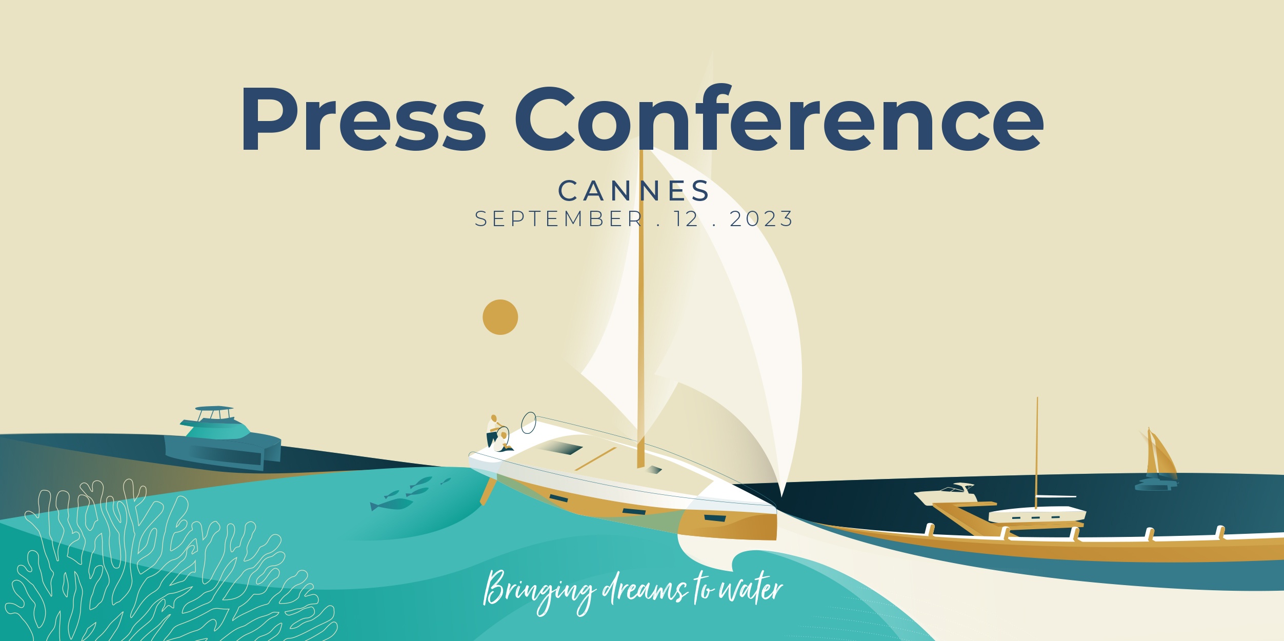 Press Conference Cannes 2023 - Groupe Beneteau
