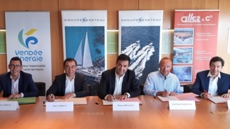 Energy transition: Groupe Beneteau commits itself alongside Vendée Energie and ALLEZ Cie group