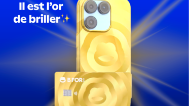 BforBank dévoile dans une campagne décalée sa 1ère coque de smartphone, conçue pour prolonger l’expérience de la carte dorée, même en version virtuelle