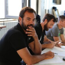 Romain Barnier, manager du Cercle des Nageurs de Marseille