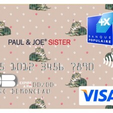 Visuel - Carte NRJ Banque Pop' - Paul &  Joe