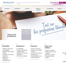 Site liberaletvous.fr homepage