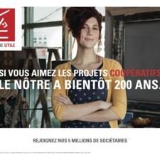 Affiche 4x3m projet cooperatif