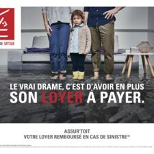 Affiche 4x3m Assur' Toit