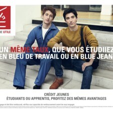 Affiche 4x3m Crédit jeunes