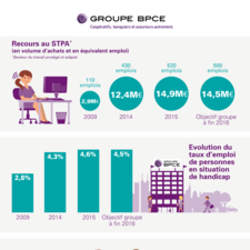 Infographie Handicap Groupe BPCE