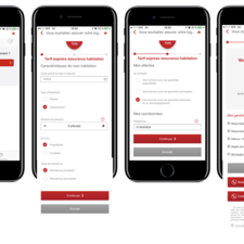 Application mobile Caisse d'Epargne fonctionnalité devis assurance habitation