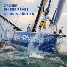 Affiche Banque Populaire Armel Le Cleac'h