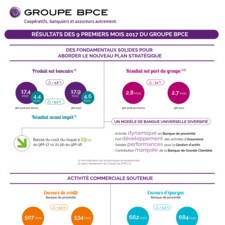 [Infographie] Résultats T3 et 9M 2017 du Groupe BPCE