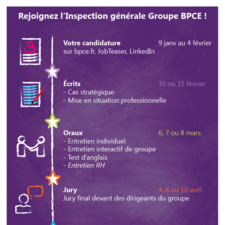 Infographie Inspection générale Groupe BPCE