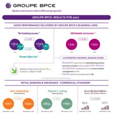 [Graphics] Full year 2017 Results of Groupe BPCE