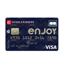 Carte Visa Enjoy de la Caisse d'Epargne