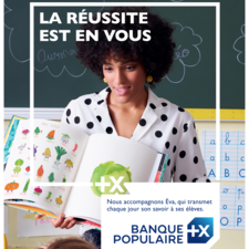 Affiches Banque Populaire : La réussite est en vous !