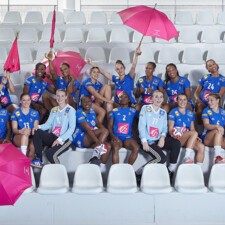 Octobre Rose Equipe de France de Handball
