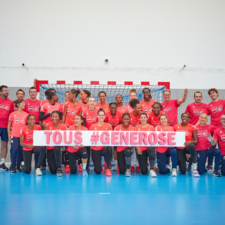 Octobre Rose 2020 Equipe de France de Handball