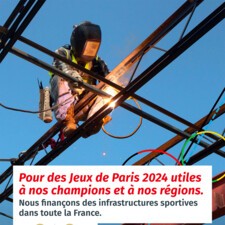 Caisse d'Epargne : infrastructures sportives pour Paris 2024