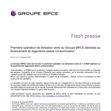 20211014_Flash Presse_ BPCE_1ère_titrisation_verte_Groupe_BPCE.pdf