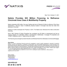 Natixis Provides $53 Million Financing to Refinance Cincinnati Area Class A Multifamily Property.pdf