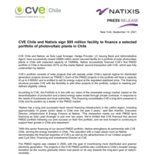 Press Release - CVE Chile and Natixis sign $95 million facility to finance a selected portfolio of photovoltaic plants in Chile 21.09.14.pdf