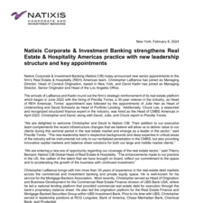 Press Release - Natixis CIB strengthens Real Estate & Hospitality Americas Practice with new leadership structure and key appointments.pdf