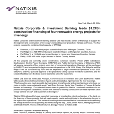 Press Release - Natixis CIB leads $1.27Bn construction financing of four renewable energy projects for Invenergy 03.22.24.pdf