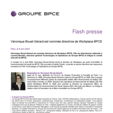 20240408_Flash_Groupe BPCE_Véronique Bouet-Gérard est nommée directrice de Workplace BPCE.pdf