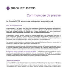 20240916_CP_GroupeBPCE_Le Groupe BPCE annonce sa participation au projet Agorá.pdf