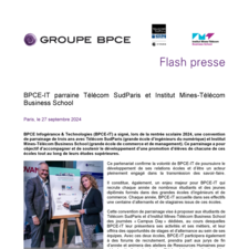 20240927_Flash presse_Groupe BPCE_Partenariat TélécomSud Paris et Institut Mines-Télécom Business School.pdf