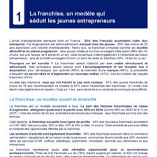 Chapitre 1 - Mini synthèse - 21e Enquête annuelle de la Franchise- La franchise, un modèle qui séduit les jeunes entrepreneurs.pdf