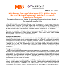 Press Release - MN8 Energy successfully closes $575 million senior secured notes offering with Natixis CIB.pdf