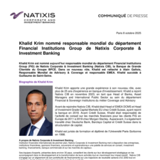 07.10.2025  Nomination Khalid Krim - responsable mondial du département Financial Institutions Group - CP français.pdf