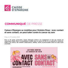 20251015_CP_CE_Caisse dEpargne se mobilise pour Octobre Rose  Avec contact et sans contact on peut lutter contre le cancer.pdf