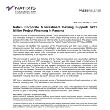 Press Release - Natixis CIB Supports 281 Million Project Financing in Panama 1.9.26.pdf