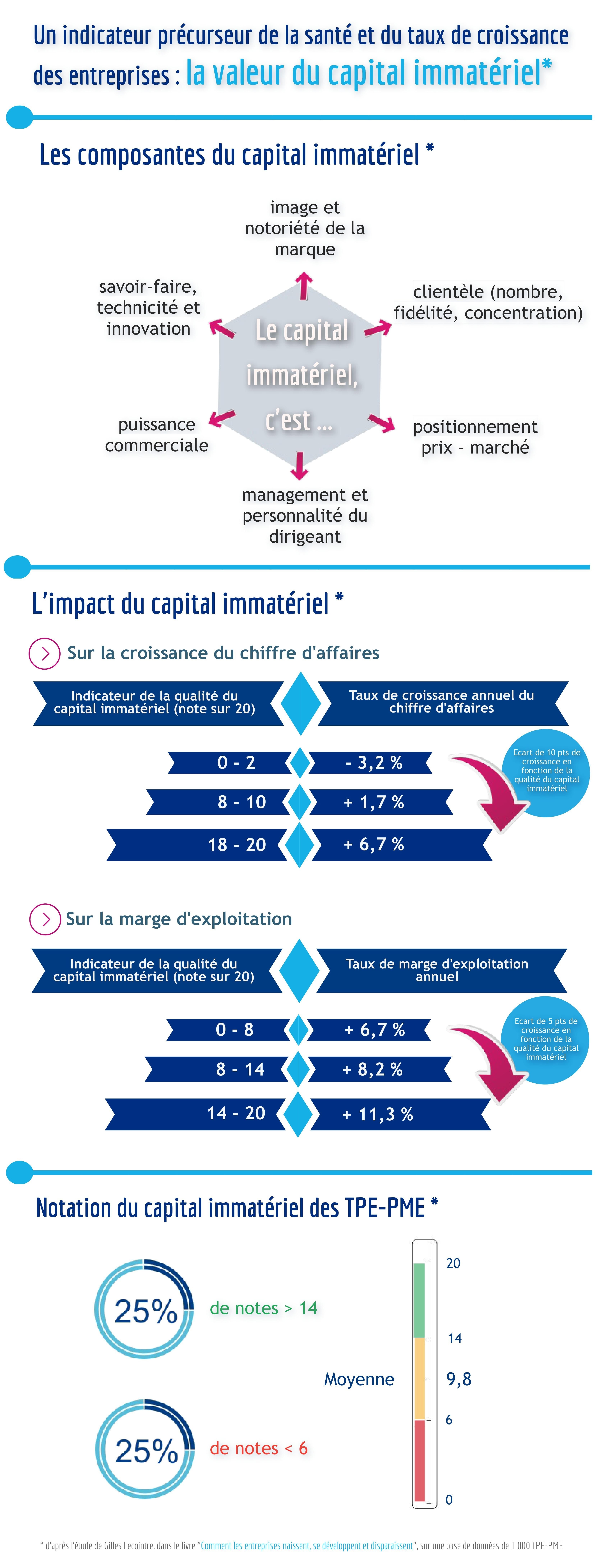 Infographie / Valorisation et financement du capital immatériel