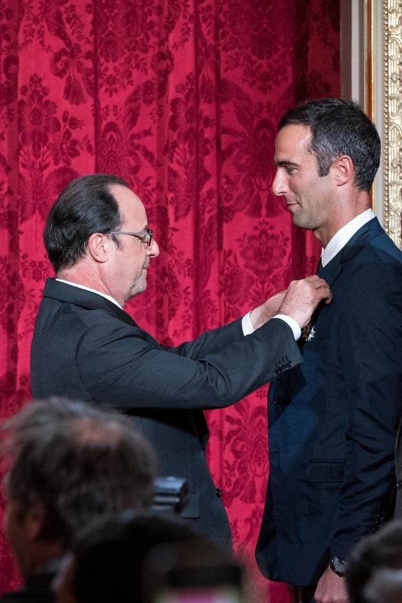 Remise de la légion d'honneur Armel Le Cléac'h