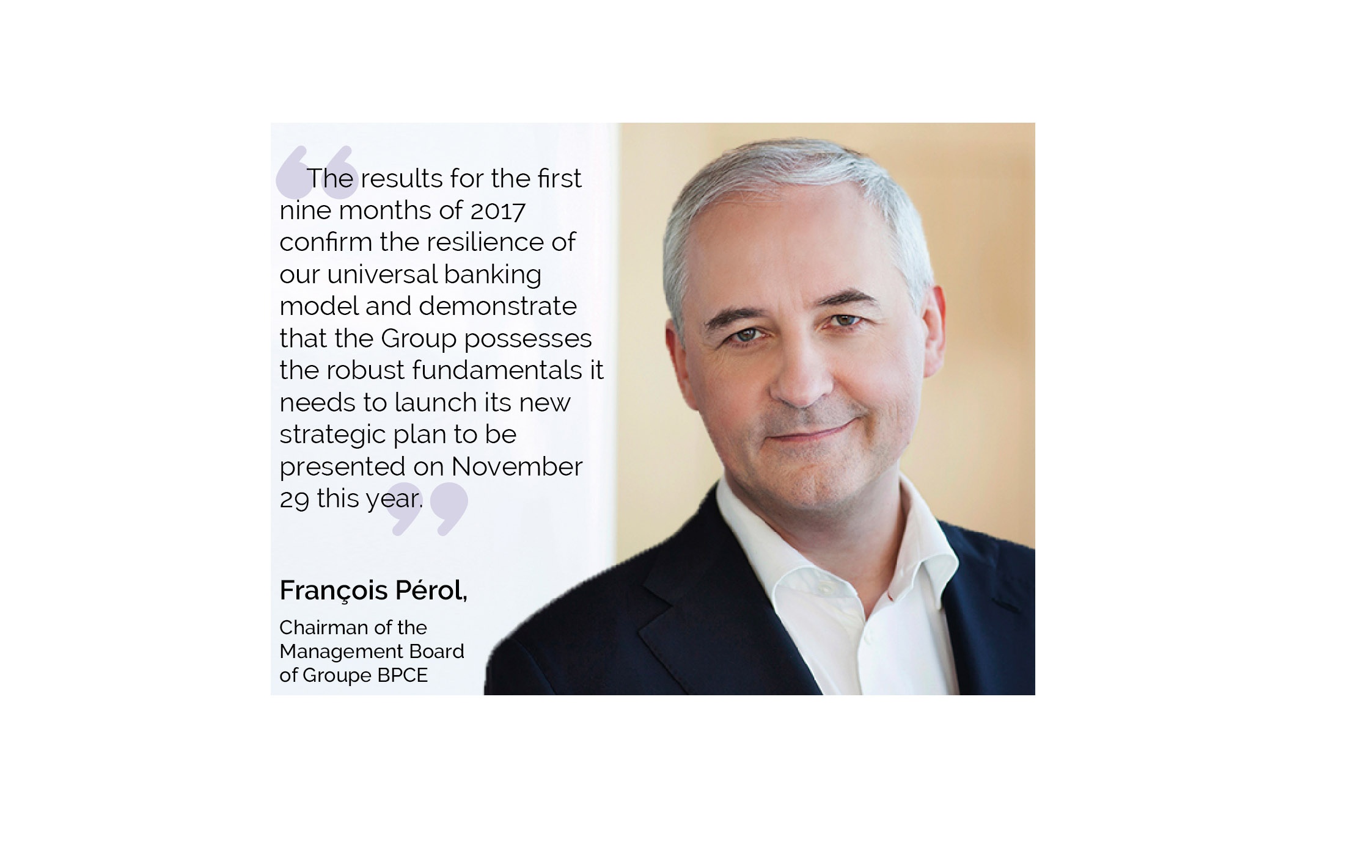 [Verbatim] Q3 and 9M 2017 Results of Groupe BPCE