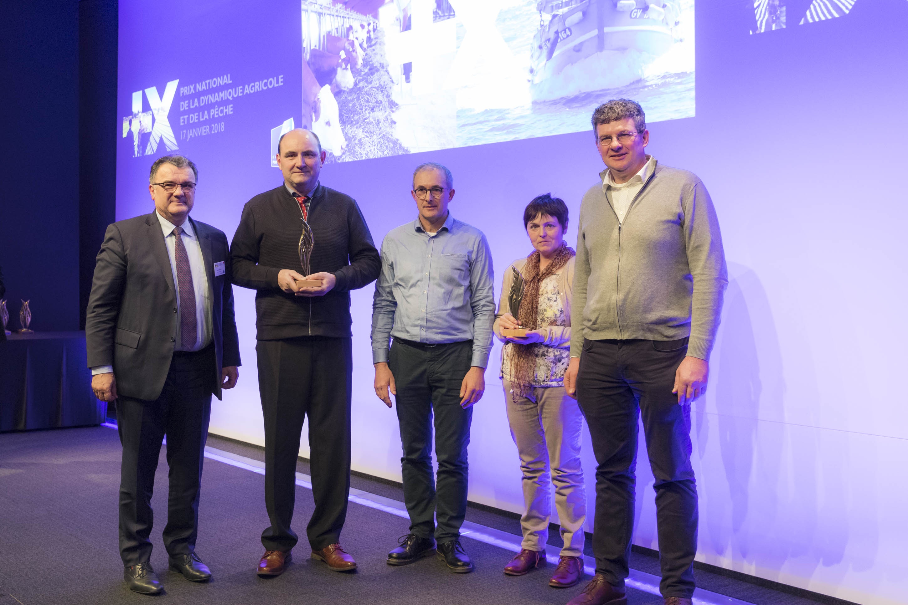 Lauréats de la catégorie "Performance technique" (©Stevens Frémont)
